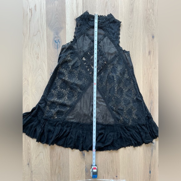 Free People Angel Lace Open Back Shift Dress - S - Picture 11 of 12